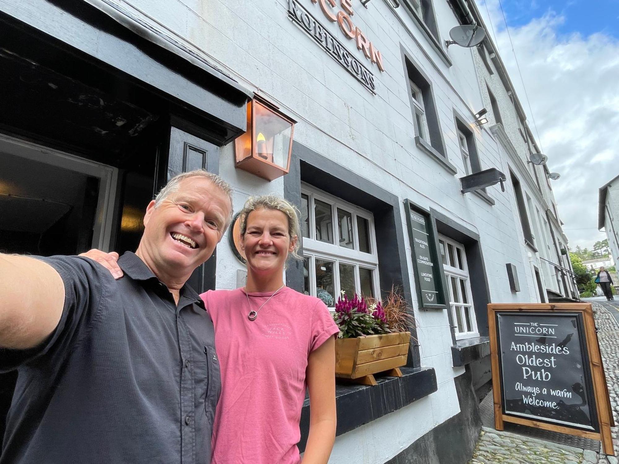 The Unicorn, Ambleside Hotell Eksteriør bilde